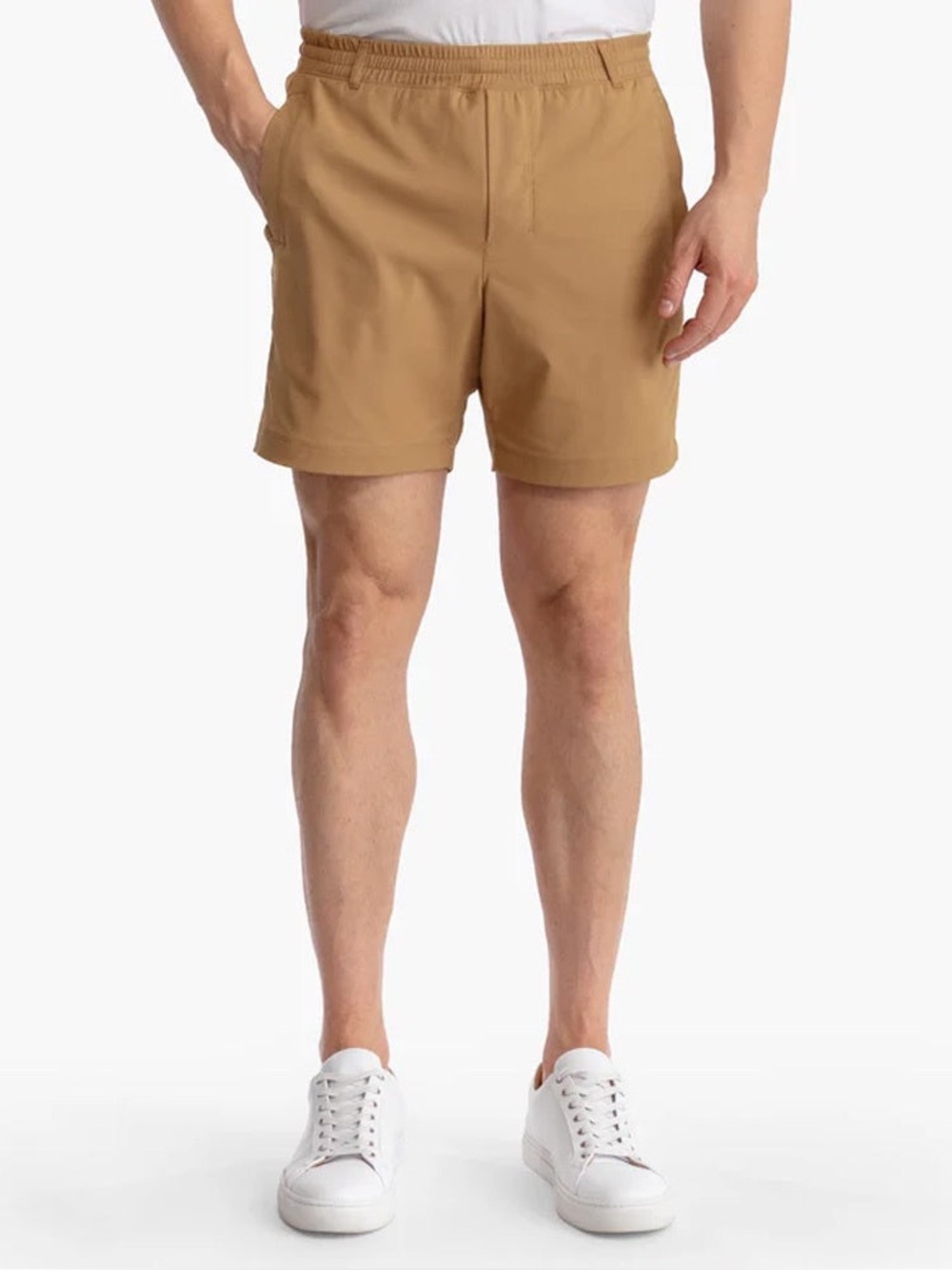 Birddogs Teddy Rubskins Shorts 6" Graham Cracker Tan Mint Khaki Stretch Short
